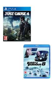 [PS4] Just Cause 4 + Fast & Furious 8 Blu-Ray - £7.45 Prime / £10.44 Non Prime @ Amazon