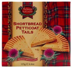 Petticoat Tails Shortbread, 125g - 49p or 3 for £1.20 instore @ Farmfoods, Sutton