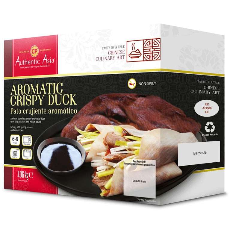 CP Whole Aromatic Crispy Duck (Boneless) with 24 pancakes - £6.79 (Members Only) @ Costco