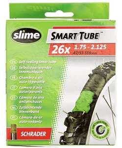 2 x Slime 26” Bike Inner Tubes 26 x 1.75-2.125 - £5.12 (+4.49 non prime) @ Amazon