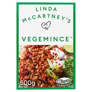 Linda Mccartney Vegetarian Mince 500g £2 @ Sainsbury