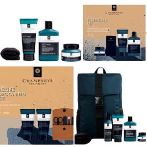 Champneys Men's Essential/Grooming kit - Now £7 & Rucksack gift set - £22.50 (Free Collection) @ Boots