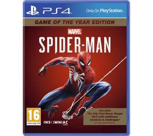 Marvel's Spider-Man: Game of the Year Edition (PS4) - £14.97 delivered @ Currys & PCWorld