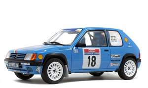 solido 421185740 Peugeot 205 Rallye, Tour de Corse 1990, Driver: Vericel/Chollier, Model Car, 1:18, Blue - £27.80 @ Amazon