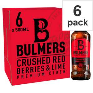 Bulmers crushed berries and lime 6x500ml cider - £1.74 @ Morrisons (Woking)