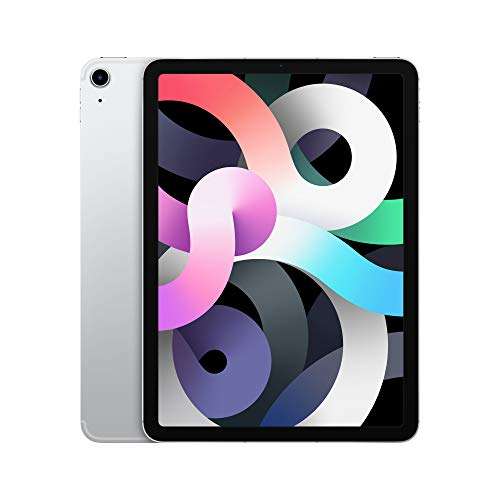 2020 Apple iPad Air (10.9-inch, Wi-Fi + Cellular, 64GB) - Silver - £489.59 @ Amazon