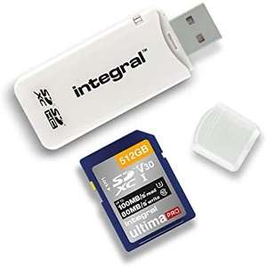 Integral SD Card Reader USB2.0 for SD, SDHC, SDXC Memory Cards - £1.99 Prime (+ £4.99 Non Prime) @ Amazon