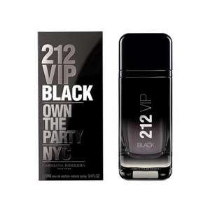 CAROLINA HERRERA 212 VIP Black Eau De Parfum 100ml Spray £35.95 Delivered (Mainland UK ) with codes @ Beauty Base