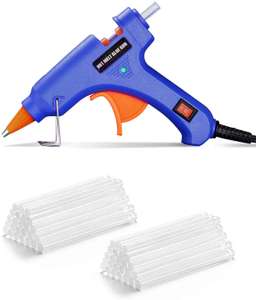 Wetopia Mini Hot Glue Gun with Sticks (50pcs 100mm), 20W - £4.99 (+£4.49 non prime) Sold by TOPELEK Direct EU and Fulfilled by Amazon