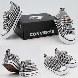 Converse All Star 2vlace Infant Gingham Trainers £20 click & collect @ Office Shoes