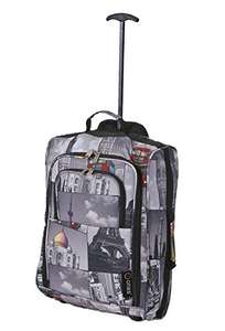 5 Cities Cabin Approved Trolley Bag 21" / 55cm £12.99 (Prime) + £4.49 (non Prime) at Amazon
