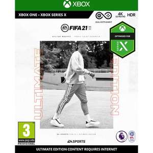 Xbox One FIFA 21: Ultimate Edition now £16.99 +£3.99 delivery @ very