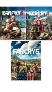 [PC] Far Cry 3 + Far Cry 4 + Far Cry 5 - £5.25 with code @ Ubistore