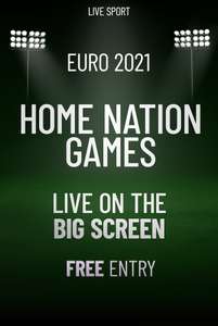 Free cinema tickets for England’s Euro 2021 game against Croatia this Sunday 1:45pm at Showcase Cinemas
