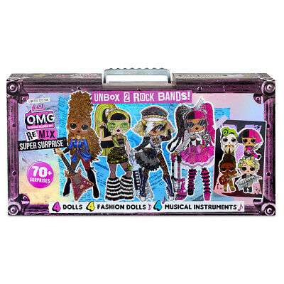 LOL dolls L.O.L Surprise! Outrageous Millennial Girls Remix Super Surprise £55.99 theentertainertoyshop eBay