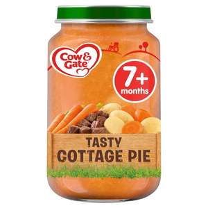 Various Cow & Gate baby food 7+ months - 20p instore @ Boots, Walkden