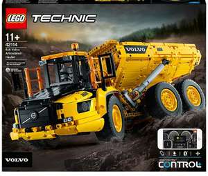 LEGO Technic 6x6 Volvo Articulated Hauler Truck - 42114 now £160.97 (Free click & collect) @ George (Asda)