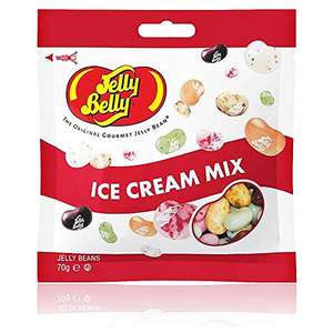 Jelly Belly Jelly Beans - Gluten Free Sweets, Dairy and Fat Free - 70g (Ice Cream Mix) £1.99 prime / £6.48 non prime @ Amazon