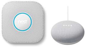 Google Nest Protect Battery operated + Google Home Mini Chalk £79 delivered @ BT Shop