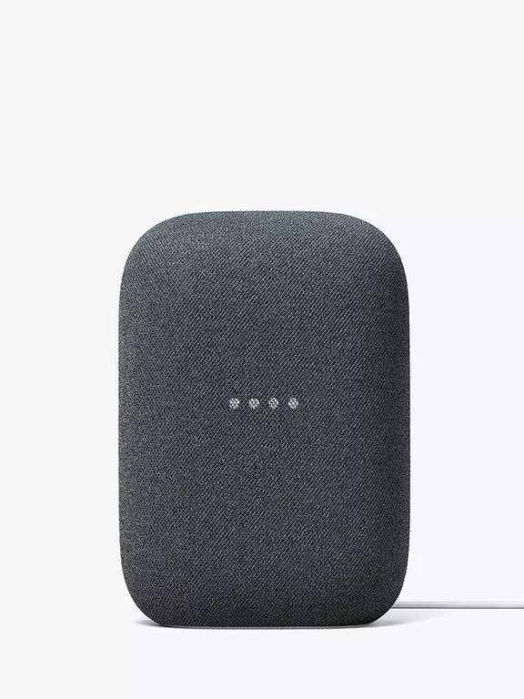 Free Google Nest Audio - Charcoal with £100 spend using code in the App only (account specific) @ John Lewis & Partners