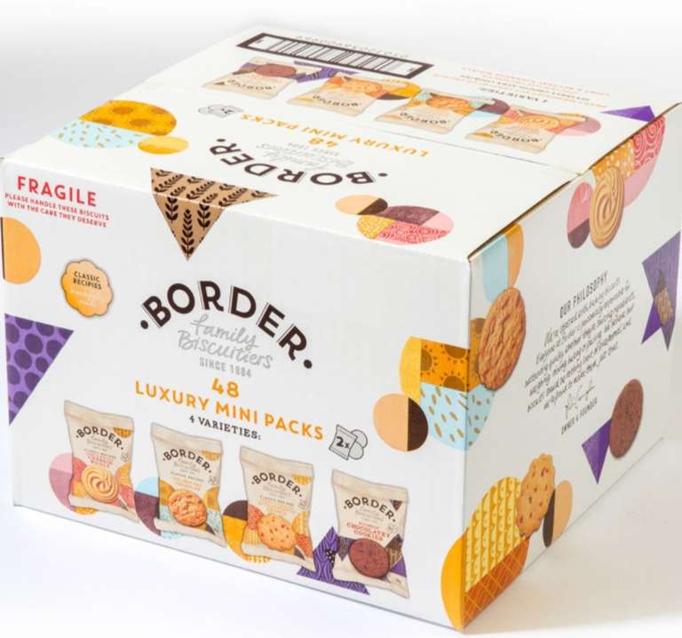 Border Biscuits Luxury Mini Packs - Pack of 48 - £5.69 instore(Membership Required) @ Costco
