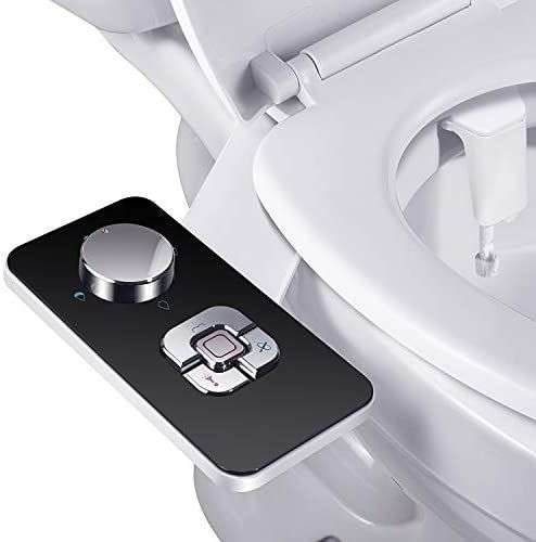 SAMODRA Non-Electric Cold Water Bidet Toilet Seat Attachment with Pressure Controls £43.99 - Sold by Samodra-EU and Fulfilled by Amazon