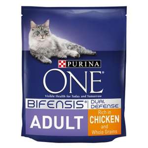 Purina ONE Adult Chicken & Whole Grains Dry Cat Food 9.75 Kg x 2 - stack discounts (with code) - £54.14 plus free delivery @ Zooplus