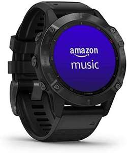 Garmin fenix 6 Pro, Ultimate Multisport GPS Watch, Features Mapping, Music, Grade-Adjusted Pace Monitoring £375 (Prime Exclusive) @ Amazon