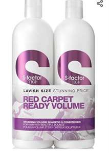 Tigi S Factor Red Carpet Ready Volume Shampoo and Conditioner 2x 750ml - £6.77 Amazon Prime Exclusive