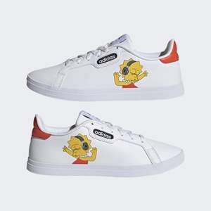 adidas Courtpoint Base The Simpsons Trainers (Lisa) - White £33.75 using code, via adidas app @ adidas