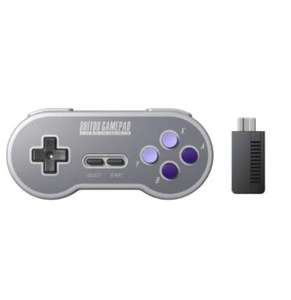 8BitDo SF30 SN30 Gamepad Wireless Controller with 2.4G NES Receiver for £19.96 (inc. VAT) delivered @ AliExpress / 8Bitdo Official Store