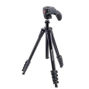 Manfrotto Compact Action Aluminium Tripod with Hybrid Head [MKCOMPACTACN-BK] - £36.99 @ Amazon [Prime Exclusive]