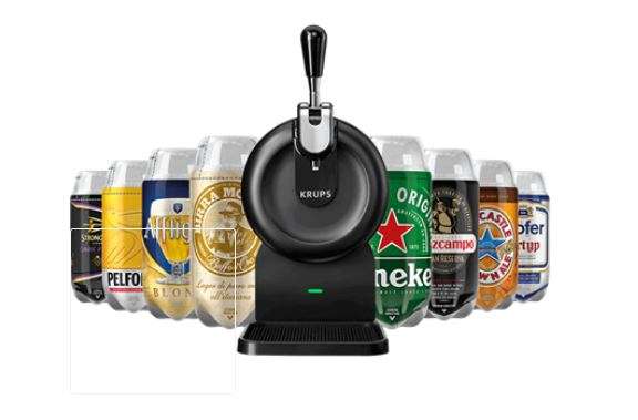 Krups Sub Compact Beer Machine + 8 Mixed Torps (in Stock) £149 at Beerwulf (UK The Sub)
