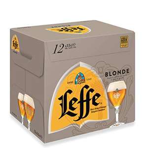 Leffe Blonde Belgium Abbey Beer Bottles, 12 x 330 ml - £14.37 Prime / +£4.49 non Prime @ Amazon