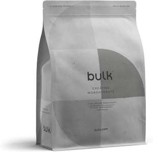 Bulk Creatine Monohydrate Powder, Pure Unflavoured, 500g - £2.19 Prime / +£4.49 non Prime (£1.97 S&S) @ Amazon