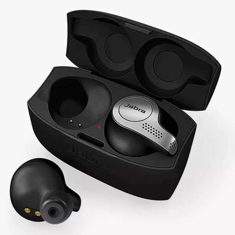 Jabra Elite 65t True Wireless Bluetooth In-Ear Headphones Black + 2 Year Guarantee £39.99 (free click and collect) @ John Lewis & Partners