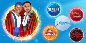 Blackpool Tower And 2 Other Attractions Includes Madam Tussards, Sea Life, Blackpool Dungeons And Blackpool Circus Tickets £35 @ Blackpool