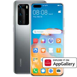 Huawei P40 Pro 5G 8/256GB Locked to EE Black/Silver Seller refurbished £275.19 / £292.39 with code Grade B @ xsitems_ltd ebay
