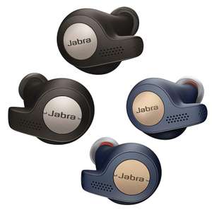 Jabra Elite Active 65t True Wireless Sweat & Weather-Resistant Bluetooth In-Ear Headphones Black/Copper Blue- £39.99 @ John Lewis & Partners