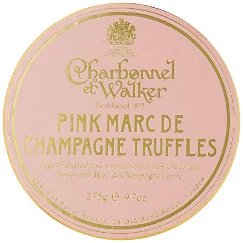 Charbonnel et Walker Double Layer Pink Marc de Champagne Truffles - 275g £14.04 prime / £18.89 non prime @ Amazon