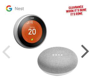 Nest Learning Thermostat 3rd generation with free nest mini 2nd generation - £164 with code @ Toolstation