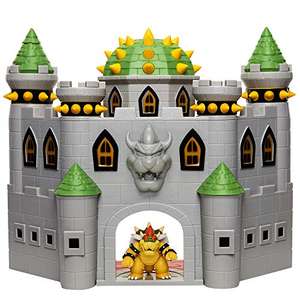 Nintendo Bowser's Castle Super Mario Deluxe Bowser's Castle Playset £14.99 Prime (+£4.49 Non-Prime) @ Amazon