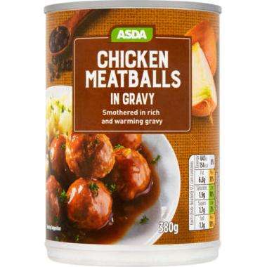 ASDA Chicken Meatballs in Gravy 20p instore @ Asda (Horwich)
