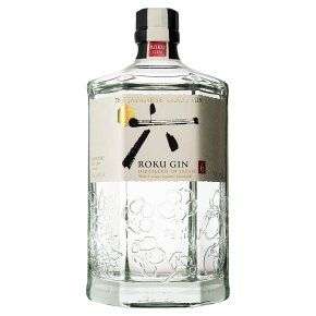 Roku Japanese craft gin 70cl for £25 at Waitrose