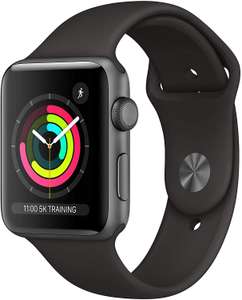 Apple Watch Series 3 (GPS, 42mm) - Space Grey Aluminum Case with Black Sport Band £190.83 @ Amazon