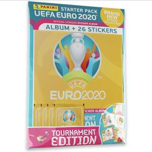 Panini UEFA Euro 2020 Sticker Collection Starter Pack £3.37 prime / £7.86 non prime @ Amazon