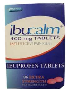 Ibuprofen 400mg 96 tablets - £4.49 (+£3.19 Delivery) @ Weldrick's Pharmacy