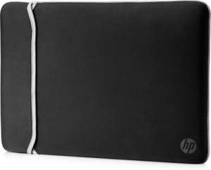 HP 14 / 15.6 Inch Reversible Laptop Sleeve - Silver & Black / Gold & Black - £4.99 + More in the OP (With free click and collect ) at Argos