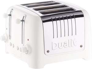 Dualit 46203 Lite 4 Slice Toaster - White - £64.99 ( with free click and collect ) @ Argos
