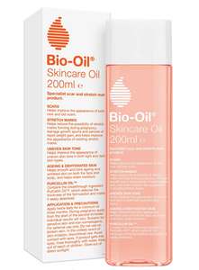 Bio-Oil, Skincare Oil Improve the Appearance of Scars Stretch Marks and Uneven Skin Tone, 200 ml £9.99 prime + £4.49 non prime @ Amazon